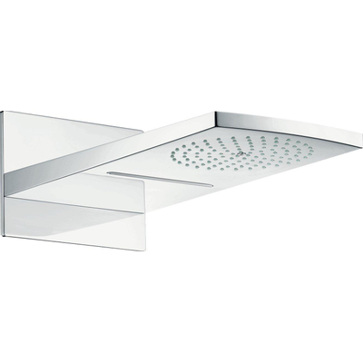 Hansgrohe Raindance Rainfall 180 2 jet hoofddouche 21x44,5cm wandbevestiging chroom