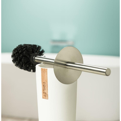 Sealskin Pierra Toiletborstel met houder Polyresin Wit