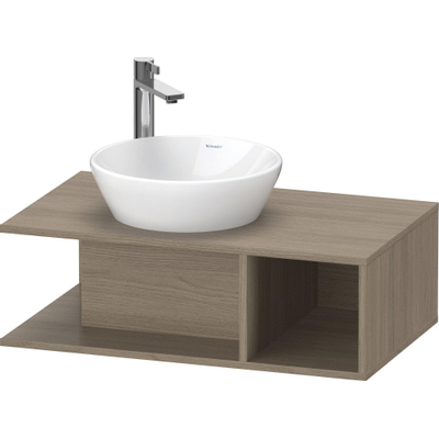 Duravit D-Neo opzetwastafel 12.5x40cm zonder kraangat keramiek Wit