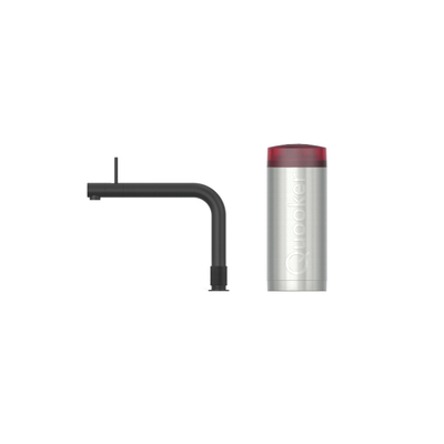 Quooker Front kokendwaterkraan - Combi reservoir - Warm / kokend water - Zwart mat