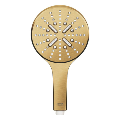 GROHE Rainshower SmartActive handdouche 13cm 3 standen Geborsteld Cool Sunrise met slang 175cm en wandhouder SHOWROOMMODEL