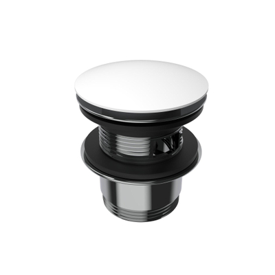 Arcqua Arcqua pop-up waste bad 1 1/2 met overloop mat wit