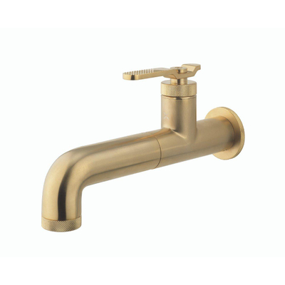 Crosswater Union Wastafelkraan - inbouw - enkel - geborsteld messing