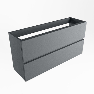 Mondiaz ADA fonteinonderkast - 100x30x50cm - 2 lades - uitsparing midden - softclose - Plata