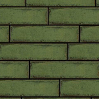 SAMPLE Cifre Cerámica Wandtegel Alchimia Olive Vintage Glans Groen