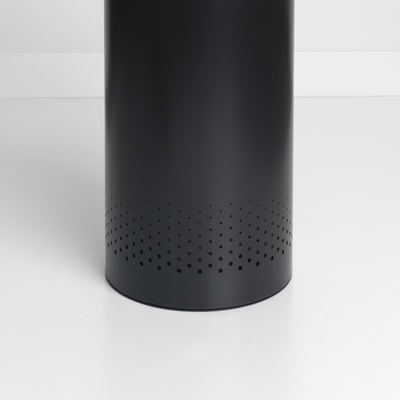 Brabantia Wasbox 60 liter mat zwart kurken deksel