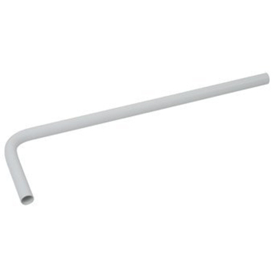 Plieger kunststof vloerbuis 5/4x68cm wit