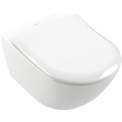 Villeroy & Boch Subway 2.0 closetzitting slimseat met softclose en quick release wit