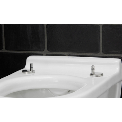 Duravit Starck 3 wandclosetset diepspoel spoelrandloos 36x54cm met softclose closetzitting Wondergliss wit