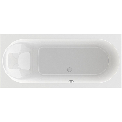 WaveDesign by Wisa Tesa Ligbad 180x80cm - rechthoek - Acryl - Glans Wit