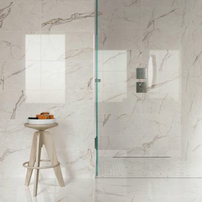 Atlas Concorde Exigo Vloer- en wandtegel - 30x60cm - gerectificeerd - gepolijst Creme