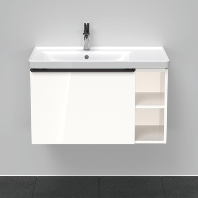 Duravit D-Neo wastafelonderkast 78.4x44x45.2cm 1 lade met softclose wit Hoogglans