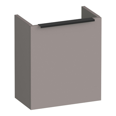 BRAUER Elevate fonteinkast 40 excl. opleggreep met 1 deur rechtsdraaiend mat taupe