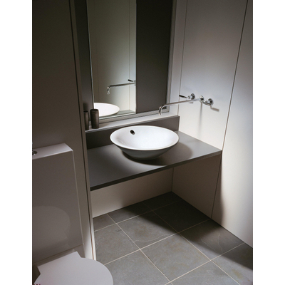 Duravit Starck 1 opzet wastafel 53 cm. rond wit