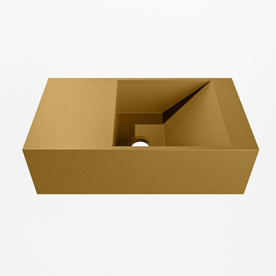 Mondiaz TYNE Fontein - 40x23x12cm - wasbak Links - zonder kraangaten - solid surface - Oro