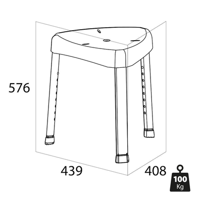 Tiger Libra Douchekruk Wit
