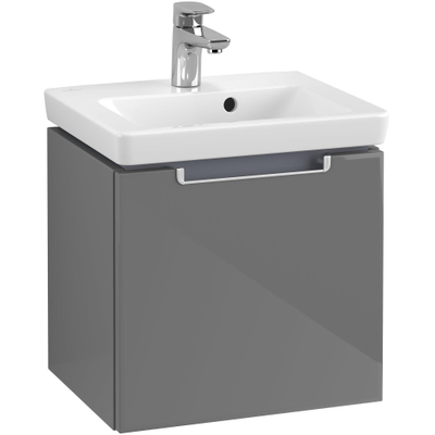 Villeroy & boch Subway 2.0 wastafelonderkast 44x42x35.1cm Glossy grey