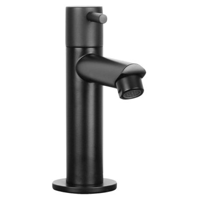 Differnz toiletkraan recht zwart mat TWEEDEKANS