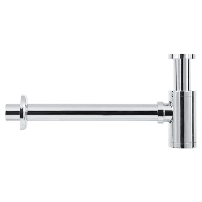 Differnz Ribble fonteinset - 38x18x8cm - Rechthoek - 1 kraangat - recht chroom kraan - natuursteen zwart