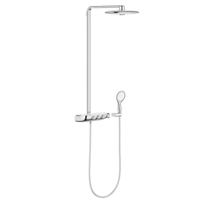 GROHE Rainshower SmartControl Regendoucheset Opbouw- hoofddouche 36cm - 2 functies - handdouche rond - chroom