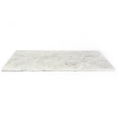 Adema Prime Blend badmeubelset- 60x55x45.9cm - 2 lades - geintegreerde greep - MDF - wastafelblad - 2 waskommen - mat marine blauw