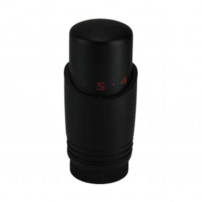 Riko luxe thermostaatknop M-30 mat zwart