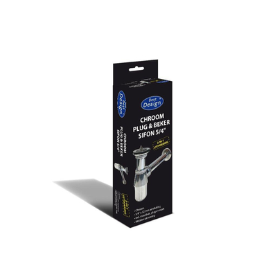 Best Design plug & beker sifon 2 in 1 5/4 x 32 mm