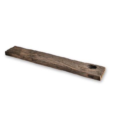 Looox Wood collection bath shelf raw ca 78x16x4cm massief eiken