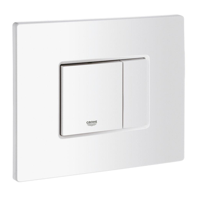 GROHE Skate Cosmopolitan Bedieningspaneel DualFlush Horizontaal/Verticaal kunststof alpine Wit-licht beschadigd- OUTLETSTORE