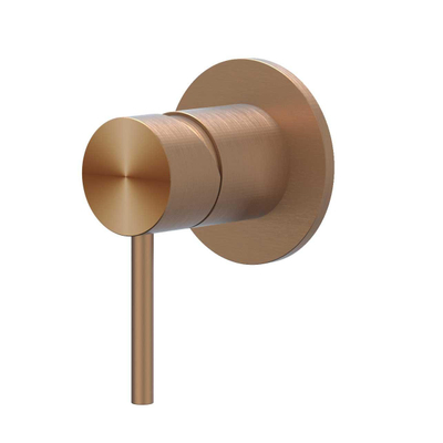 IVY Concord inbouw douchemengkraan - eenhendel - inclusief inbouwdeel - RVS316 - geborsteld mat koper PVD