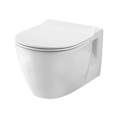 Pressalit Connexion closetzitting met deksel met softclose m. uni scharnier, combi, top montage wit