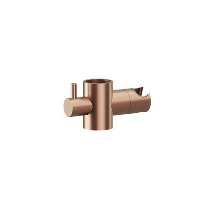 Crosswater Handdouche Houder - 12.2x6.3x4cm - geborsteld brons