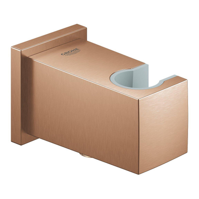 GROHE Euphoria Cube wandaansluitbocht met wandhouder brushed warm sunset