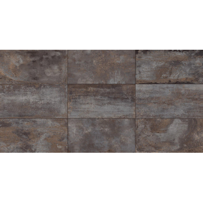 EnergieKer Terrastegel Flatiron Black 60x60x2cm Gerectificeerd Betonlook Mat Zwart