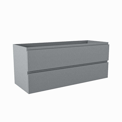 Mondiaz HAY wastafelonderkast - 120x45x50cm - 2 lades - softclose - Plata