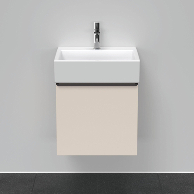 Duravit D-Neo wastafelonderkast 48.4x44x44.2cm 1 lade Taupe Mat