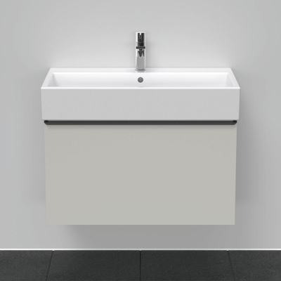 Duravit D-Neo wastafelonderkast 78.4x44x44.2cm 1 lade Betongrijs Mat