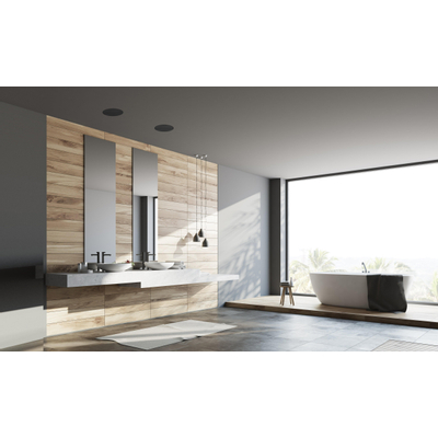 Aquasound Samba samba-dt (single stereo) - speaker - vochtbestendig - wit (afm. rond 230 mm) -