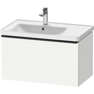 Duravit D-Neo wastafelonderkast 78.4x44x45.2cm 1 lade met softclose wit Mat