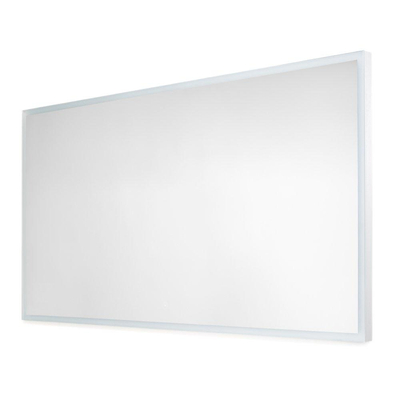 Saniclass Edge spiegel 100x70cm inclusief dimbare LED verlichting met touchscreen schakelaar