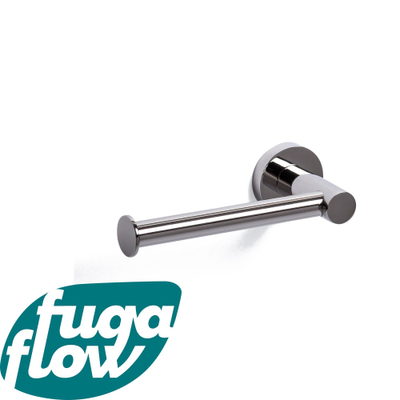FugaFlow Efficiente Acces Toiletrolhouder - zonder klep - rond - chroom