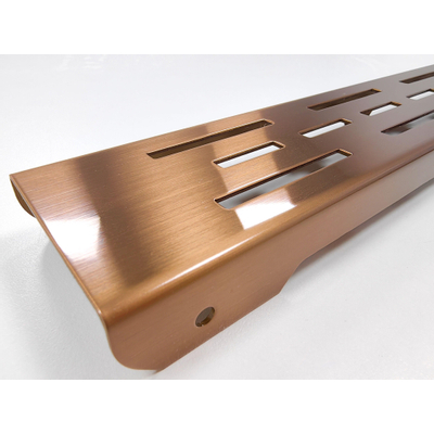 Fortifura Galeria Douchegootrooster - 50cm - Geborsteld koper PVD (Koper)