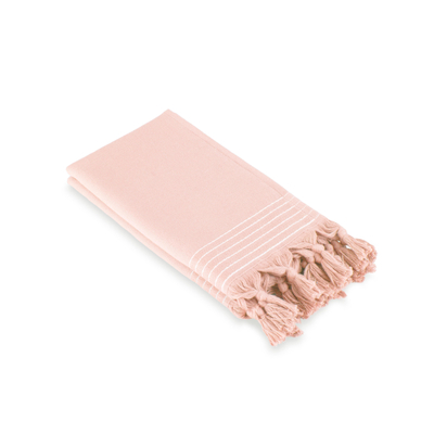 Walra Soft Cotton Hamam Gastendoek set van 2 30x50cm 360 g/m2 Roze