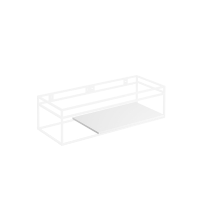 Clou Frame planchet 66.8x42cm inleg Aluite wit