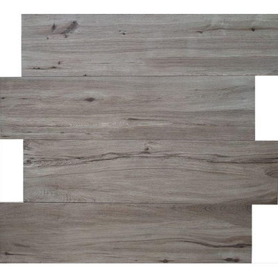 EnergieKer Terrastegel Padouk Grey 30x120x2cm Gerectificeerd Houtlook Mat Grijs