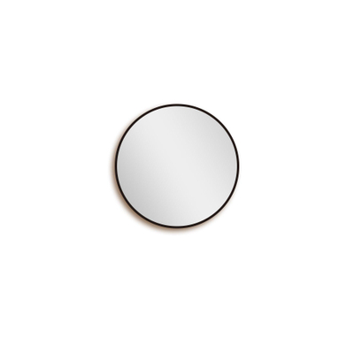 Saniclass Retro Line 2.0 Spiegel - rond - 60cm - frame - mat zwart
