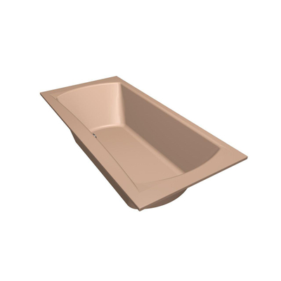 Xenz Robijn Inbouwbad - 190x90cm - inhoud 320L - met afvoer - Bahama beige