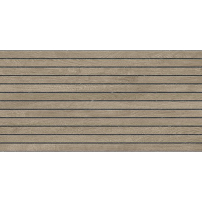 SAMPLE JOS. Bari Decor-strip - 60x120cm - 8.2mm - gerectificeerd - Aural black