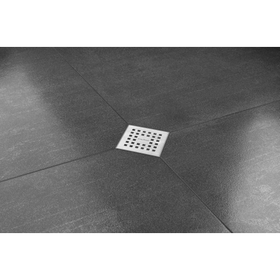 Easy Drain Aqua quattro vloerput abs 10x10cm horizontaal