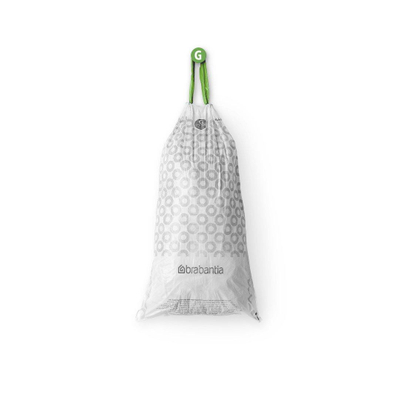 Brabantia PerfectFit Afvalzak - trekbandsluiting - code G - 23-30 liter - 40 stuks